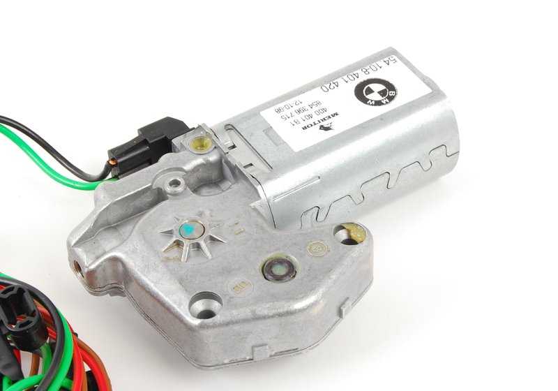 Motor techo solar OEM 54108401420 para BMW E36 y Z3. Original BMW.