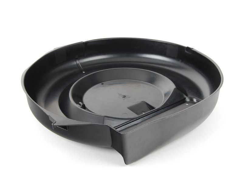 Cubierta de rueda de repuesto para varios modelos de BMW (OEM 51718400732). Original BMW.