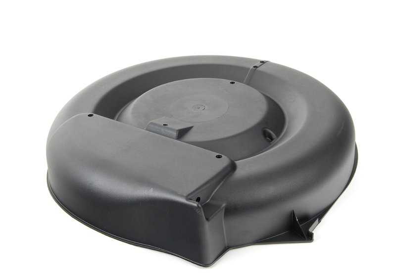 Cubierta de rueda de repuesto para varios modelos de BMW (OEM 51718400732). Original BMW.