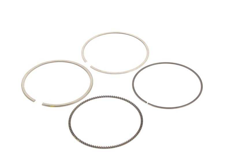 Juego de segmentos de pistón OEM 11257559434 para BMW E82, E87, E88, E90, E91, E92, E93, E60, E61, F10, F11, E63, E64, E65, E66, F01, F02, E84, E83, F25, E70, E85, E86, E89. Original BMW.