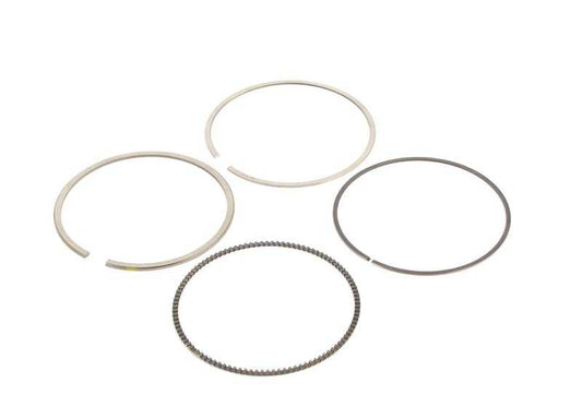 Piston segments set OEM 11257559434 for BMW E82, E87, E88, E90, E91, E92, E93, E60, E61, F10, F11, E63, E64, E65, E66, F01, F02, E84, E83, F25, E70, E85, E85, E86, E86, E86, E86, E86, E86, E86, E86, E85, E86, E85, E85, E85, E85, E85, E85. BMW d'origine.