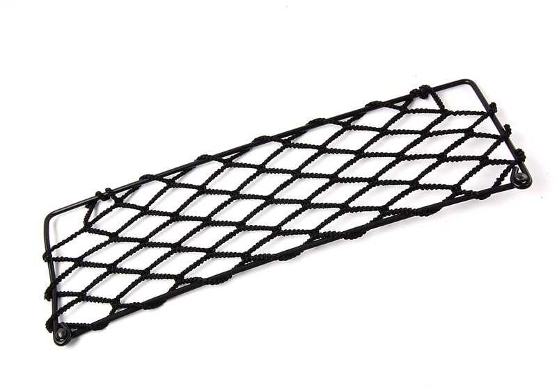 Speichernetz für vordere Boden OEM 51472491097 für BMW E36. Praktisches Accessoire zum Organisieren von Objekten im Auto. Original BMW.