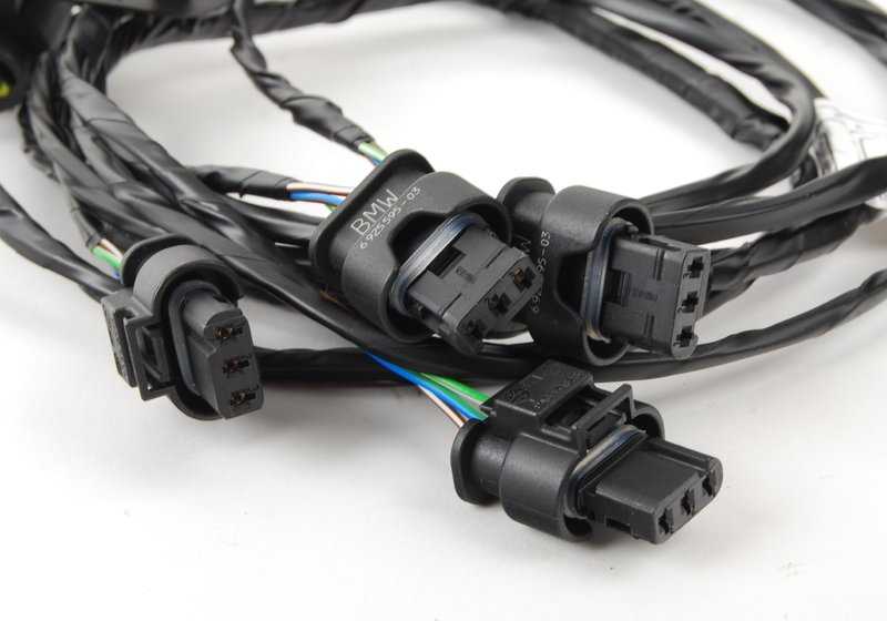 Wiring for front bumper OEM 61129313607 for BMW F30, F31, F34, F80, F32, F33, F82, F83. Original BMW.