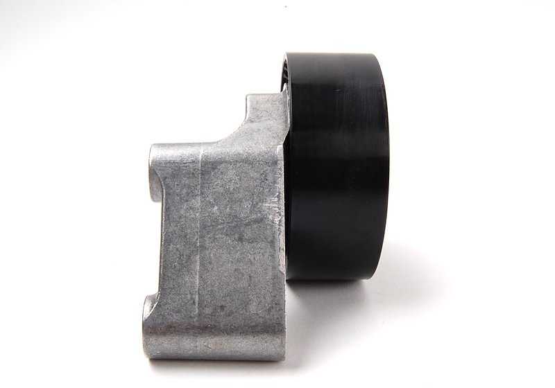 Polea tensora con soporte OEM 11287574834 para BMW E65, E66. Original BMW.