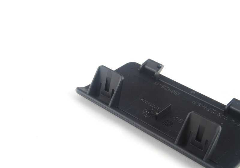 Tapa pasador cierre maletero OEM 51479127966 para BMW E82, E88. Original BMW.