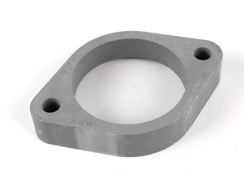 OEM escape flange 18111719371 for BMW E34, E32, E31 (540i models with M60 motor). Original BMW.