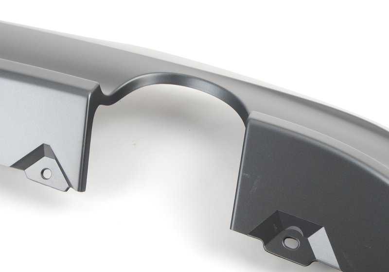 Inserto paragolpes trasero OEM 51127892269 para BMW Serie 3 E90, E90N, E91N. Repuesto original BMW.