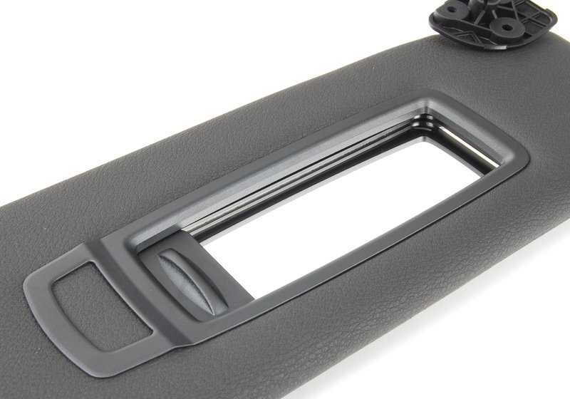 Luz espejo parasol derecha negra OEM 51167278614 para BMW X5 {E70, E70N}. Original BMW.