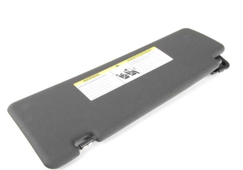 Luz espejo parasol derecha negra OEM 51167278614 para BMW X5 {E70, E70N}. Original BMW.