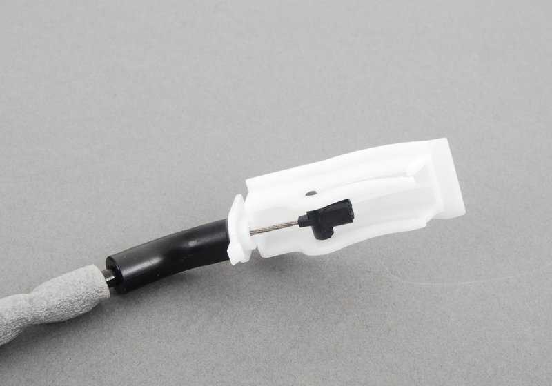 Cable Bowden apertura de puerta OEM 51217137079 para BMW E70, E71, E72. Original BMW.