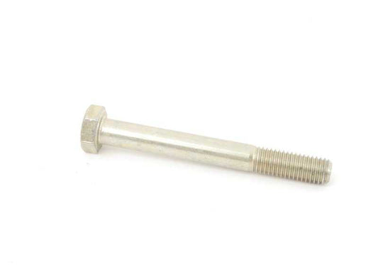 Tornillo hexagonal M10x85 OEM 07119921522 para BMW E39, E38, E31. Compatible con modelos como 5er M5, 7er 725tds, 730d y 8er 840i, 850CSi. Pieza original BMW.