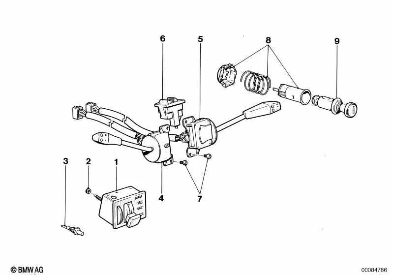 Leichteres Zubehör für BMW E21, E12, E28, E24, E23 (OEM 61341364532). Original BMW.