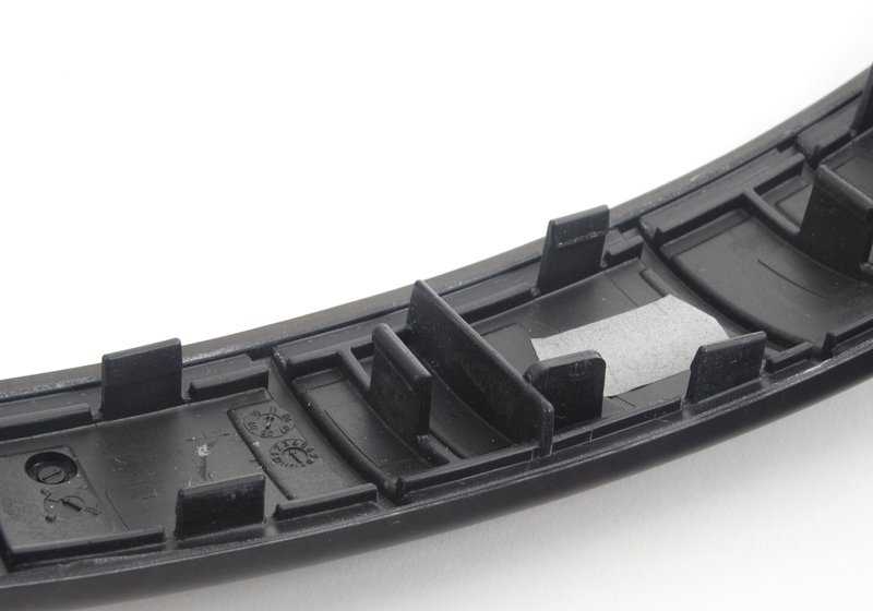 Pappel Grey Porta Interior da maçaneta para BMW E81, E82, E87N, E88 (OEM 51419140361). BMW original.