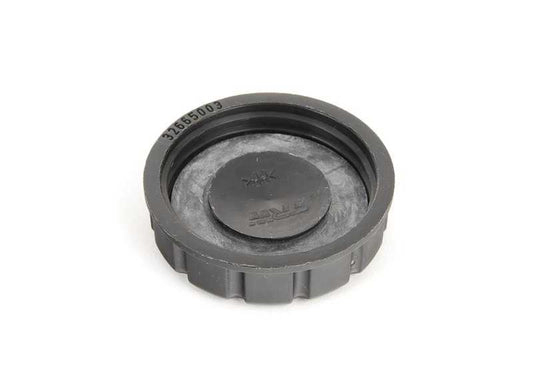 Tapón cierre de depósito frenos OEM 34336770607 para BMW {E39,E38,F25,F26} y MINI {R55,R56,R57,R58,R59,R60,R61}. Recambio original BMW y MINI.