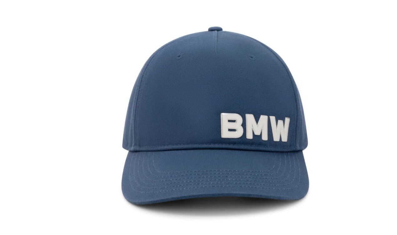 Gorra azul BMW Lifestyle OEM 80165B70CE0 para BMW. Original BMW.
