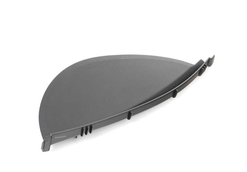 Moldura exterior izquierda del salpicadero OEM 51457075475 para BMW E90, E91, E92, E93. Original BMW.