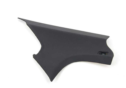 Embellecedor columna C izquierdo OEM 51438036261 para BMW Serie 3 E90 y E90N. Color antracita. Pieza original BMW.