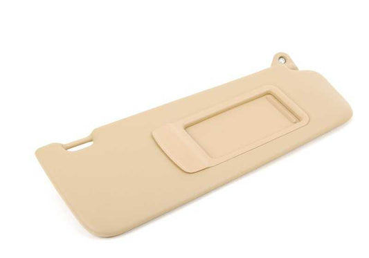 **Parasol derecho con espejo OEM 51167252056 para BMW E90, E91, E84. Original BMW**