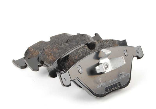 Juego de pastillas de freno sin amianto OEM 34116790759 para BMW E60, E61, E63, E64, E70, E71, F01, F02, F06, F07, F10, F11, F12, F13, F15, F16, F18. Original BMW.