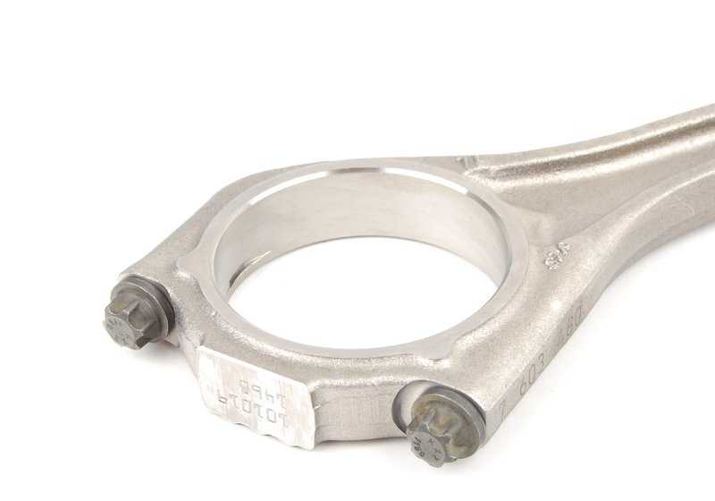 Biela OEM 11247603480 para BMW F07, F10, F11, F12, F13, F01, F02, F04, E70, E71, E72. Pieza del motor (L=138,5 mm). Original BMW.