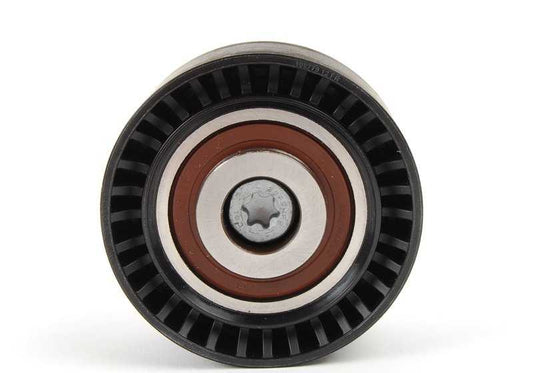 Polea de reenvío OEM 11287615130 para BMW F07, F10, F11, F06, F12, F13, F01, F02, E70, F15, E71, F16. Original BMW.