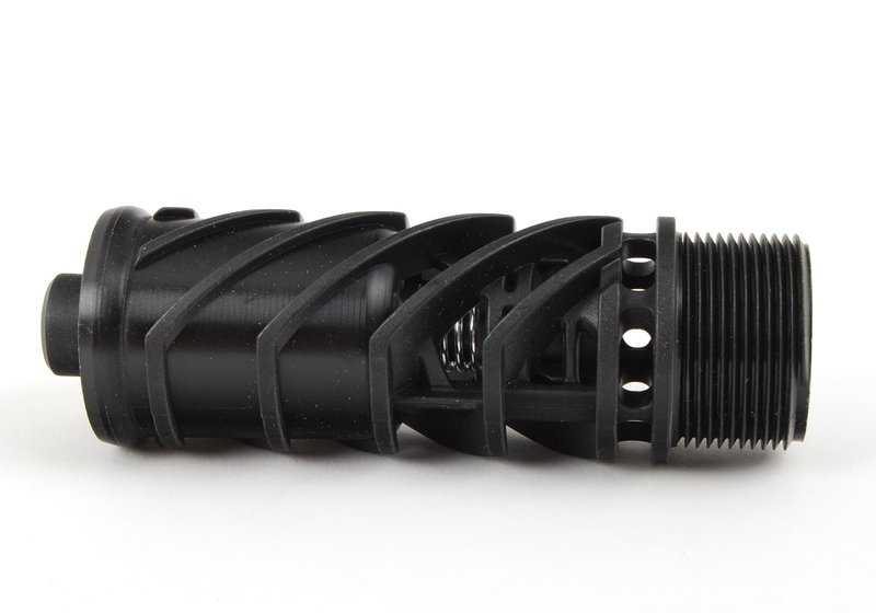 Soporte de filtro de aceite OEM 11427512146 para BMW E60, E60N, E61, E61N, E63, E63N, E64, E64N, E65, E66, E70. Original BMW.