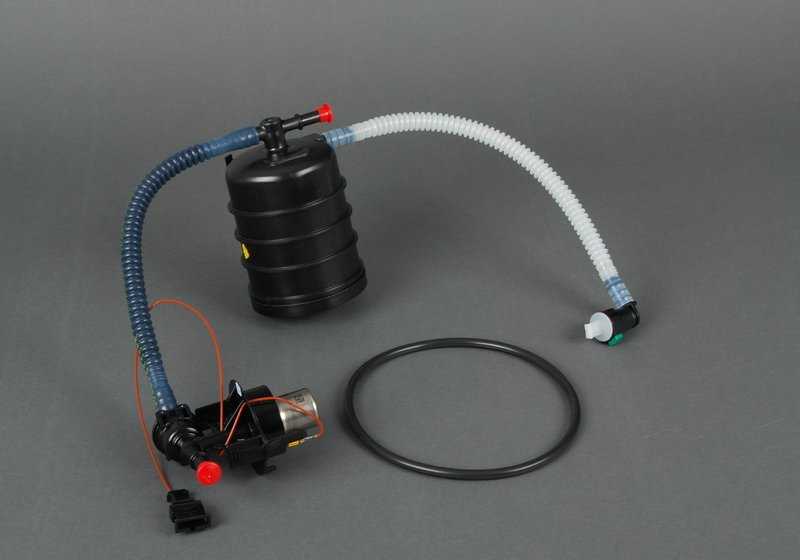 Kit de réparation réglementaire de pression avec filtre OEM 16117217255 pour BMW 7 F01: 740i, 750i, 750i XDrive (modèles avec N54, N55, N63, N63T). BMW d'origine.