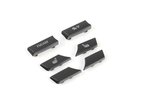 Kit reparación panel control radio y aire acondicionado OEM 61319328427 para BMW F10 (518d, 520d) modelos entre 2013 y 2016. Compatible con versiones manual y automático. Original BMW.