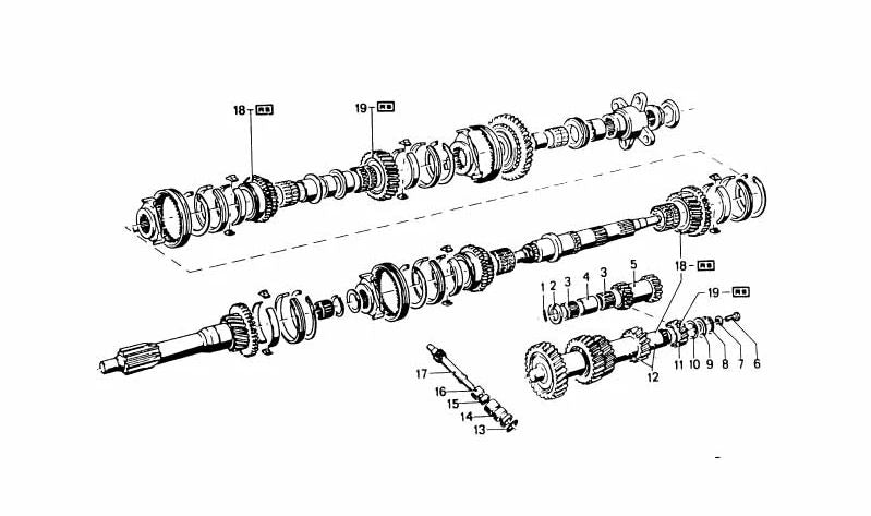 Separador de transmisión OEM 23221201495 para BMW E30, E34, E36, E39, E46, E53, E60, E61, E63, E64, E65, E66, E67, E70, E71, E81, E82, E83, E84, E85, E86, E87, E88, E89, F01, F02, F06, F07, F10, F11, F12, F13, F15, F16, F20, F21, F22, F23, F25, F26,