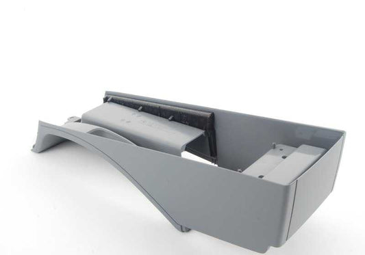 Consola reposabrazos central gris OEM 51168248500 para BMW Serie 3 E46. Pieza interior original BMW para sustituir la consola del reposabrazos central.