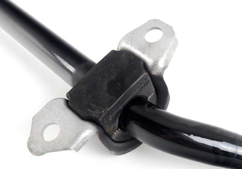 Front stabilizer with rubber bushing for BMW F10, F06, F12, F13 (OEM 31357850119). Original BMW.