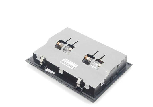 Inserção de console de espelho de maquiagem traseiro para BMW Série 7 E65, E66 (OEM 51446964036). BMW originais.