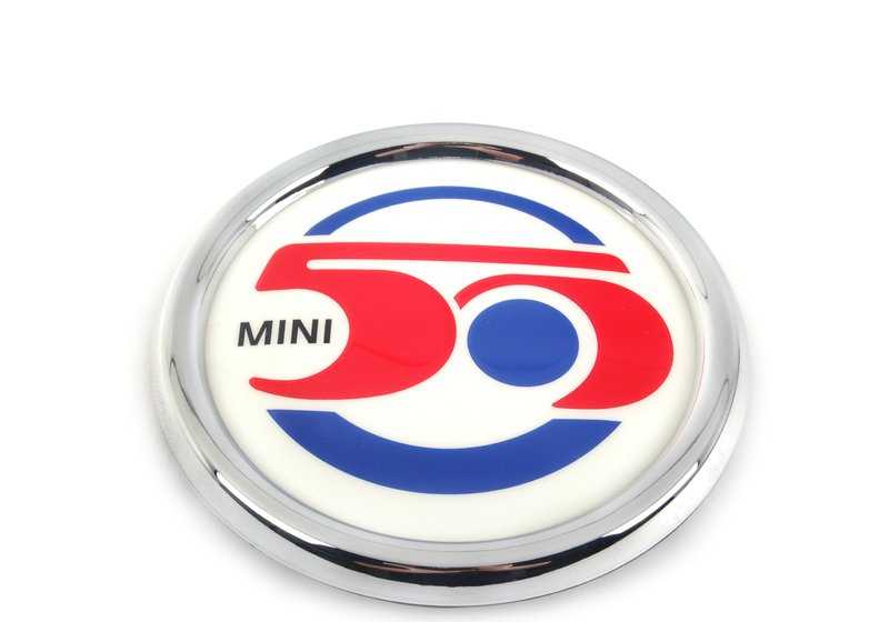 Plaquita OEM 51147238085 para MINI R56, R56 LCI, Clubman R55 LCI. Original MINI.