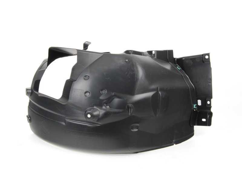 Cubremaletero paso de rueda delantero izquierdo OEM 51718051595 para BMW E82 M Coupé UR91, UR92, UR93. Compatible con modelos producidos entre 2011 y 2012. Repuesto original BMW.