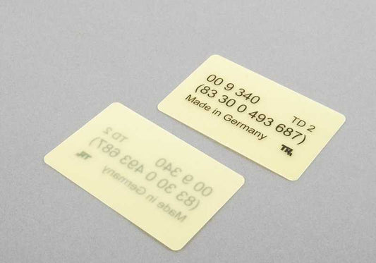 Herramienta de desmontaje OEM 83300493687 para BMW E46, E90, E60, F30, F10, G20, X1, X3, X5, X7. Original BMW.