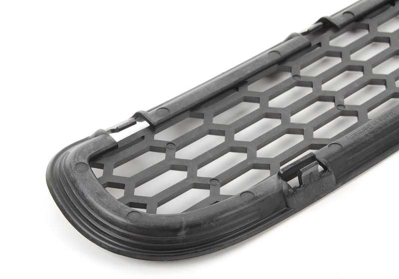 Rejilla central parachoques OEM 51128040878 para BMW E90, E91. Original BMW.