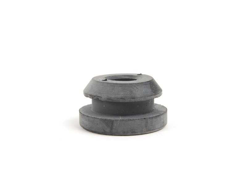 Pasamuros de goma OEM 13711729979 para BMW E39, E38, E31, E52. Pieza original BMW para sistemas de admisión y montaje del caudalímetro o filtro de aire. Repuesto auténtico BMW.