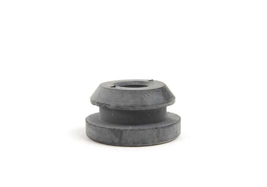 Pasamuros de goma OEM 13711729979 para BMW E39, E38, E31, E52. Pieza original BMW para sistemas de admisión y montaje del caudalímetro o filtro de aire. Repuesto auténtico BMW.