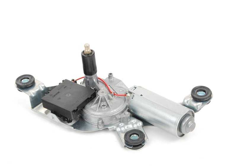 Rear Wiper Motor OEM 67636917907 for BMW X3 E83, E83 LCI. Genuine BMW.