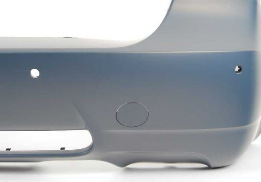Parachoques trasero imprimado OEM 51128040567 para BMW Serie 3 E90 y E90N. Original BMW.