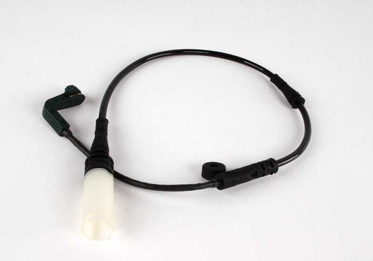 Sensor de desgaste de pastillas de freno delantero izquierdo OEM 34356789492 para BMW E60, E61, E63, E64. Original BMW.
