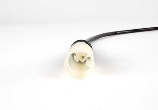 Sensor de desgaste de pastillas de freno delantero izquierdo OEM 34356789492 para BMW E60, E61, E63, E64. Original BMW.