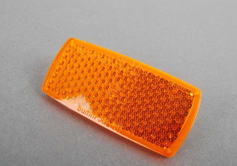 Reflector lateral delantero para BMW Serie 3 E21, Serie 6 E24, Serie 7 E23 (OEM 63141360809). Original BMW.
