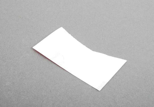 Warning sign for BMW 5 Series E28, 6 Series E24, 7 Series E23, E32, 8 Series E31 (OEM 32411123327). Original BMW.