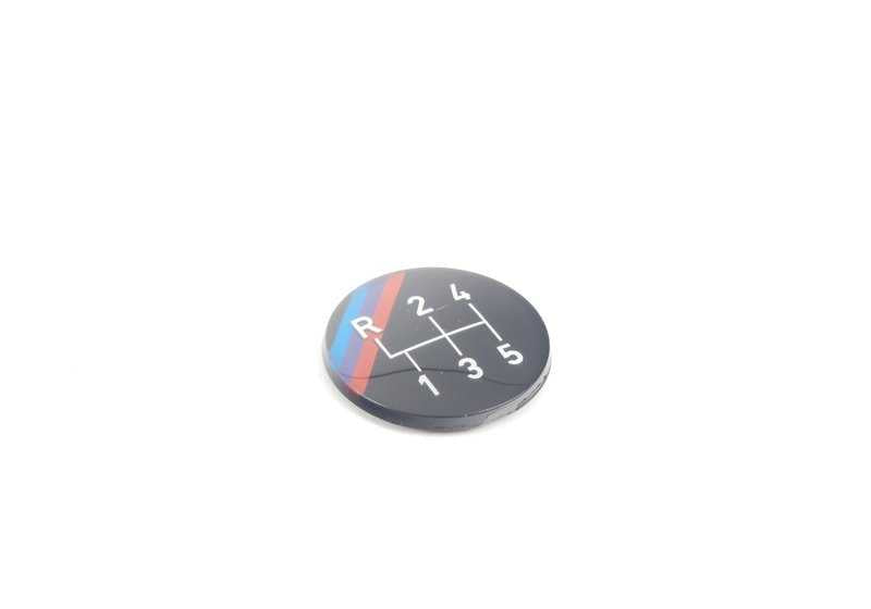 Sticker emblem for BMW 3 Series E21, E30, 5 Series E28, 6 Series E24, 7 Series E23 (OEM 25111220955). Genuine BMW