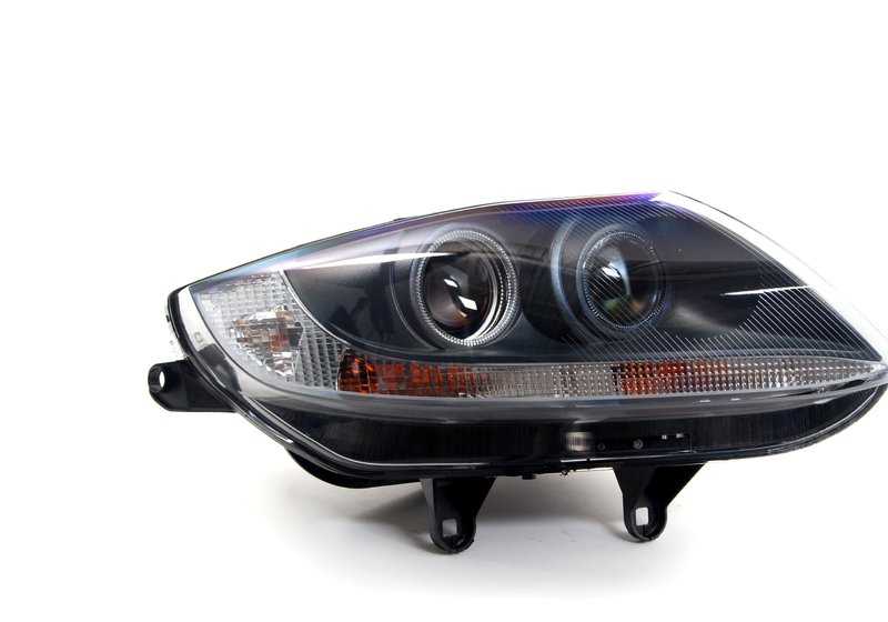 Faro delantero derecho Bi-Xenón OEM 63127162728 para BMW E85. Original BMW.