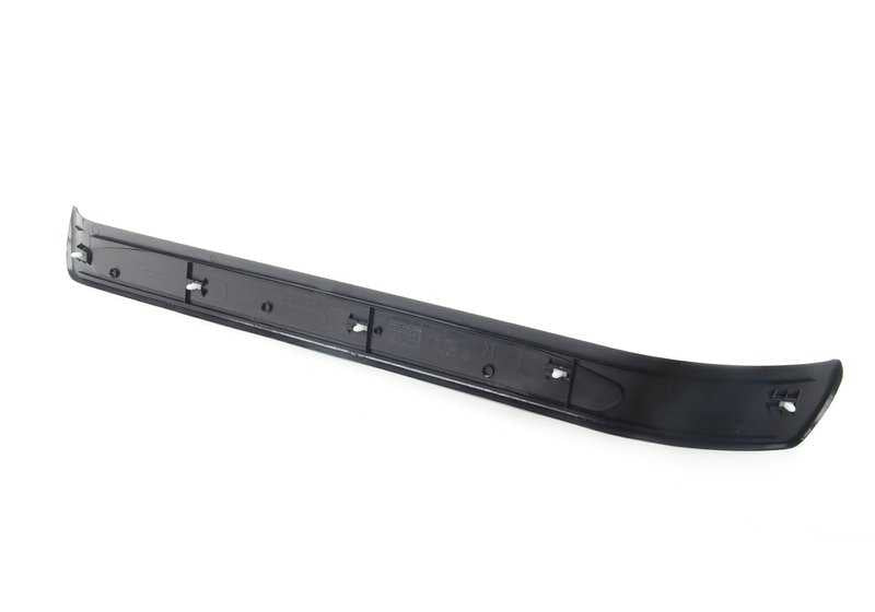 Moldura M estribo trasero izquierdo OEM 51477898822 para BMW Serie 5 E60, E61, E60 LCI, E61 LCI. Original BMW.