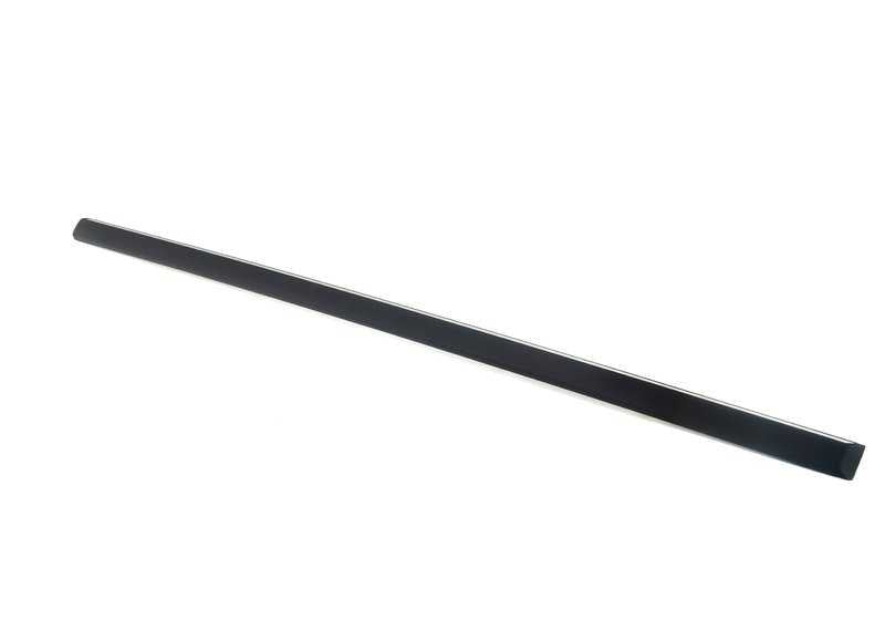 Moldura cromada puerta delantera derecha OEM 51138125350 para BMW E38. Repuesto original BMW.