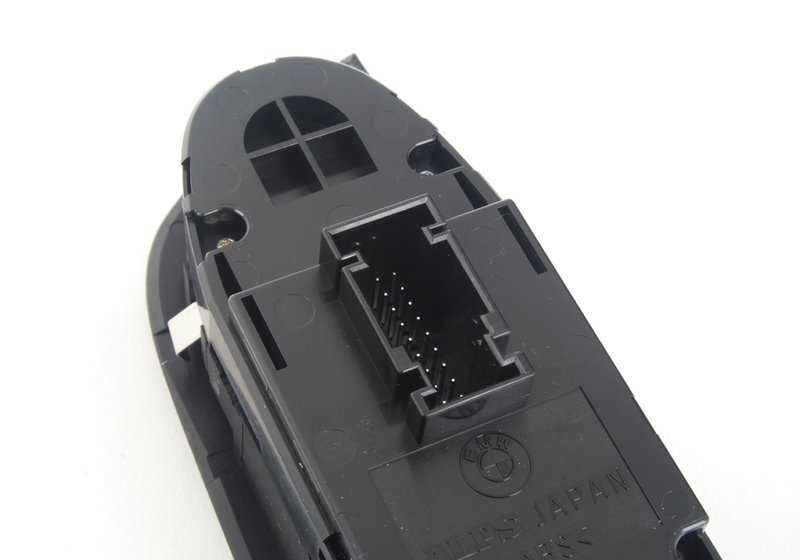 Interruptor elevalunas eléctrico conductor OEM 61319217365 para BMW E89, E93 {todos los modelos compatibles: 318i, 320i, 320d, etc.}. Original BMW.