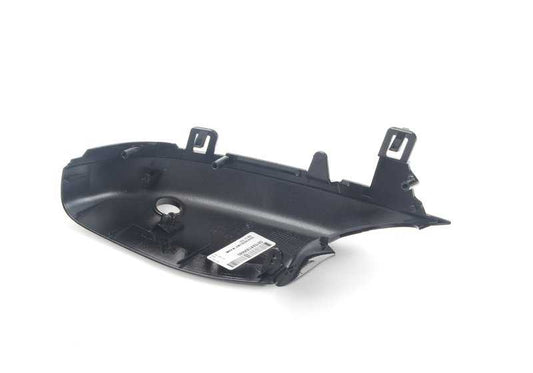 Carcasa inferior izquierda espejo retrovisor OEM 51167266379 para BMW E60, E61, F07, F10, F11, F18, E63, E64, F06, F12, F13, F01, F02, F04. Original BMW.